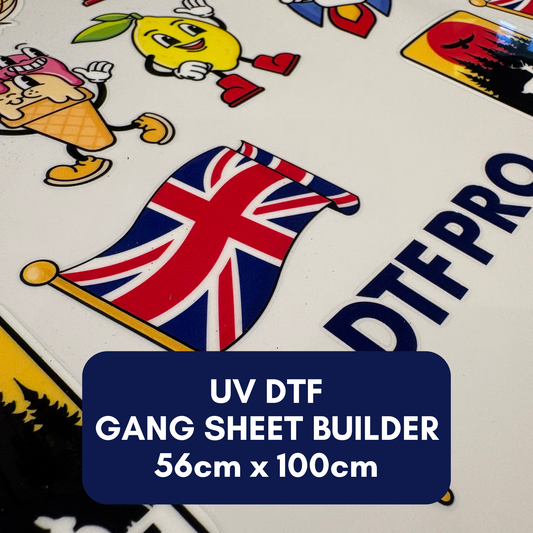 UV DTF Gang Sheet Builder - 56cm x 100cm