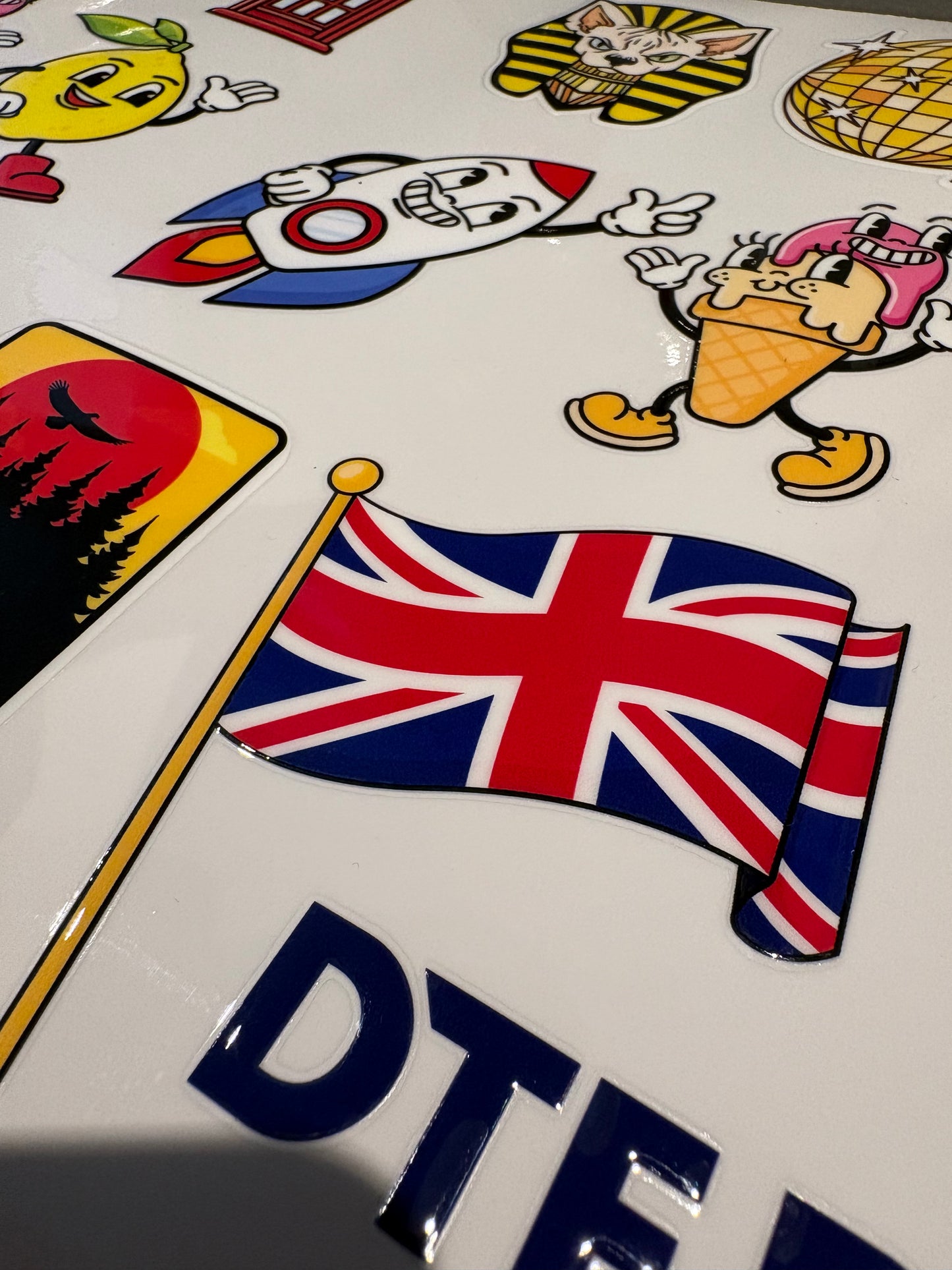UV DTF Transfer Sheet - 42cm x 30cm (A3)